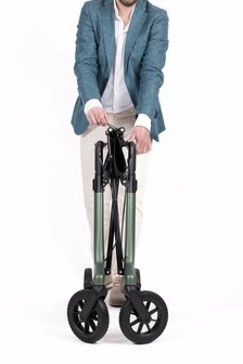 Carbon all-in Wheelzahead groen ingeklapt