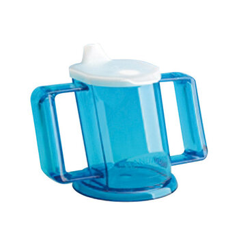 HandyCup met deksel blauw