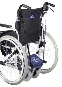 Click &amp; Go Lite duw-ondersteuning voor rolstoel
