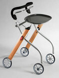 Let's Go Indoor rollator met mand en tas