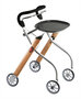 Let's Go Indoor rollator met mand en tas