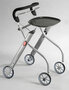 Let's Go Indoor rollator met mand en tas