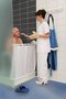 Douche arm zonder gordijn