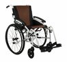 Excel G-Logic rolstoel (wit, bruin/zwart)